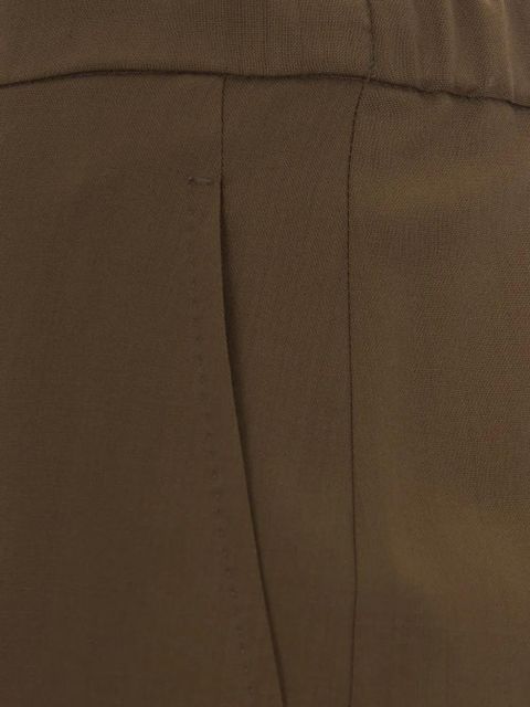 Max Mara Corone elasticated trousers - Green