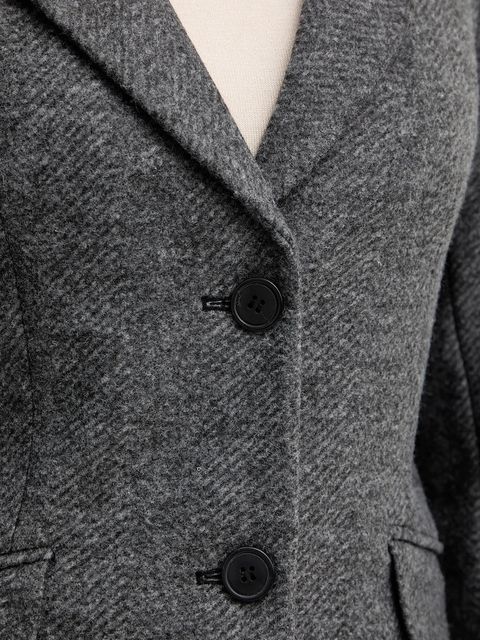 Silvian Heach płaszcz ALCEDO kolor szary GPA25012CP