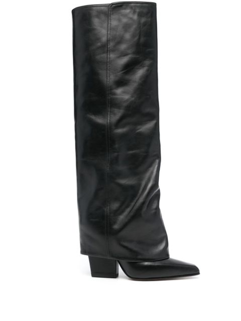 Paris Texas 90mm leather boots - Black - zdjęcie produktu nr 1