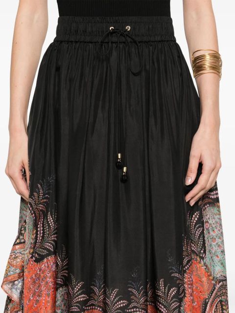ZIMMERMANN Rhiannon maxi skirt - Black