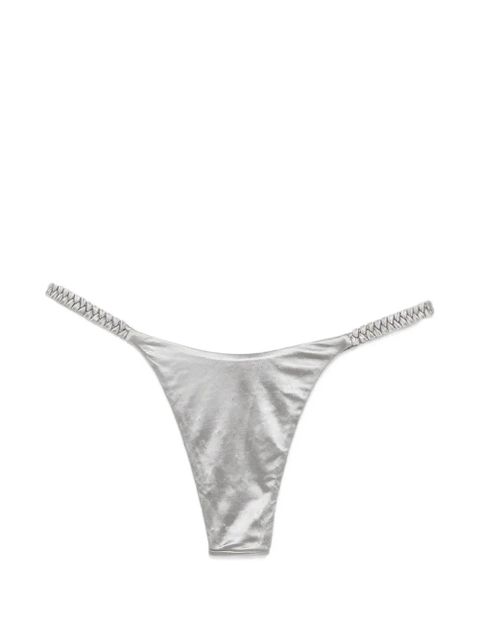Isa Boulder High Weave bikini bottom - Silver - zdjęcie produktu nr 2