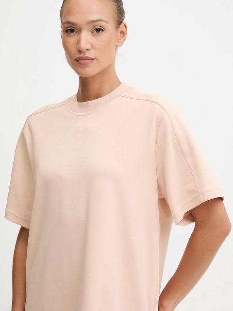 adidas by Stella McCartney t-shirt sportowy damski kolor beżowy JW4525