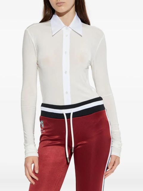 Off-White logo-detail shirt - Neutrals