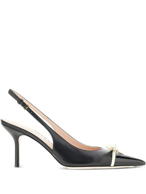 Valentino Garavani 80mm Bepointy slingback pumps - Black