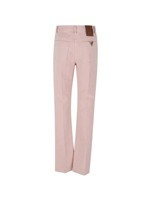 Valentino Garavani pressed-crease jeans - Pink - zdjęcie produktu nr 2
