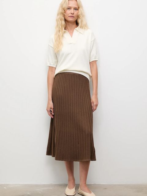 Answear.LAB sweter z kaszmirem damski kolor beżowy lekki - zdjęcie produktu nr 2