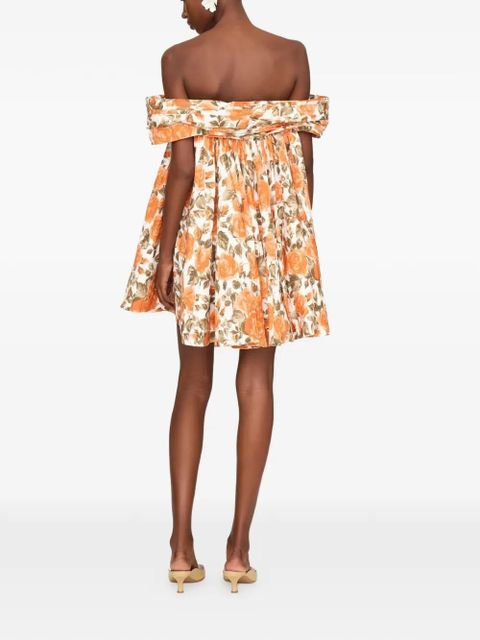 Chloé bow floral print dress - White - zdjęcie produktu nr 2