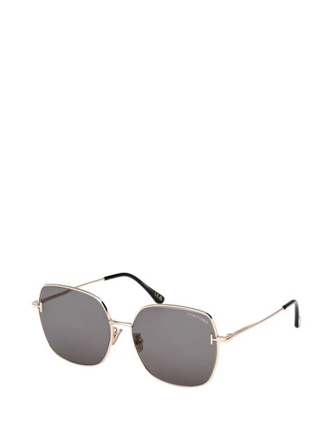 TOM FORD square sunglasses - Gold - zdjęcie produktu nr 2