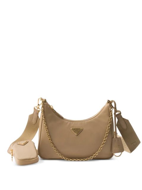 Prada Re-Edition 2005 Re-Nylon shoulder bag - Neutrals - zdjęcie produktu nr 1