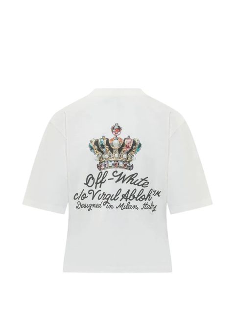 Off-White Royal Crown boxy T-shirt - zdjęcie produktu nr 2