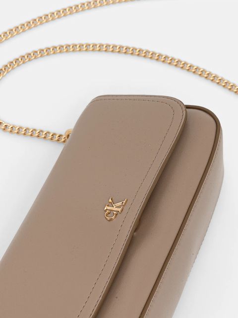 Calvin Klein torebka kolor beżowy LV04F3172G