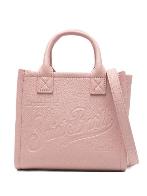 MC2 Saint Barth mini Vanity debossed-logo tote bag - Pink - zdjęcie produktu nr 1