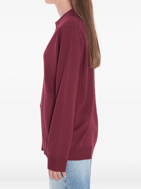 Gucci v-neck polo top - Red - zdjęcie produktu nr 2