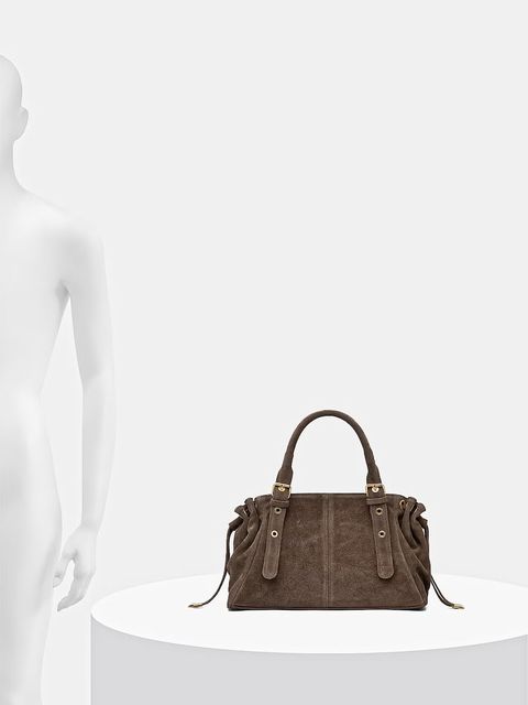 Answear.LAB torebka zamszowa