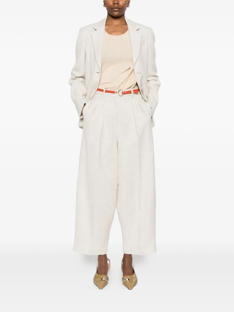 Altuzarra pleated trousers - Neutrals - zdjęcie produktu nr 2