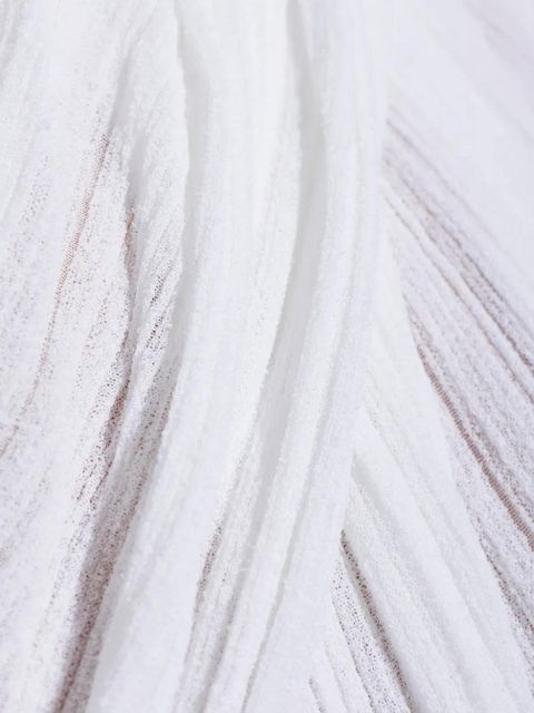 Balmain bead-embellished blouse - White