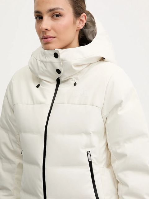 The North Face kurtka narciarska puchowa Cirque kolor beżowy NF0A87WSGOL1