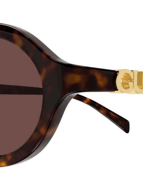 Gucci Eyewear round-frame sunglasses - Brown