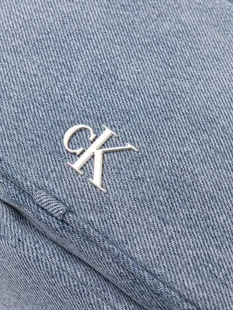 Calvin Klein plecak damski kolor niebieski duży gładki LV04F3216G