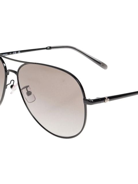 Tory Burch pilot-frame sunglasses - Black - zdjęcie produktu nr 2
