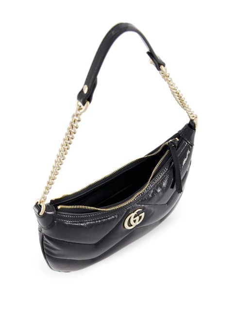 Gucci small GG Marmont shoulder bag - Black