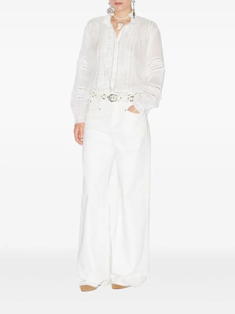 MARANT ÉTOILE Valda blouse - White