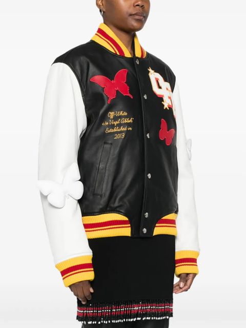 Off-White 2013 varsity jacket - Black