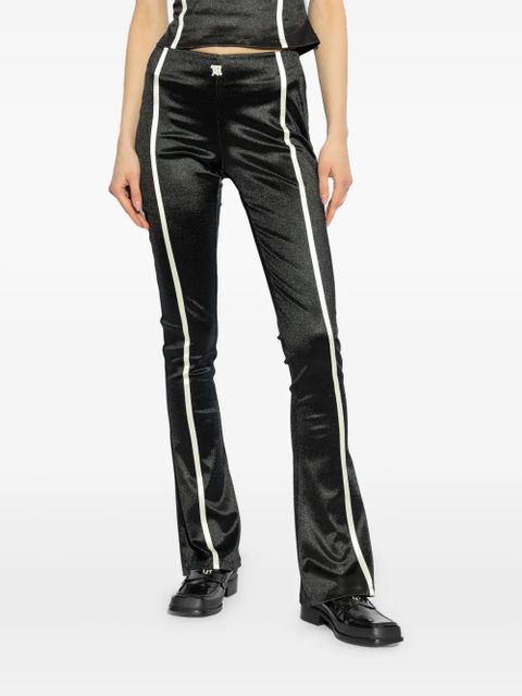 MISBHV logo-patch track pants - Black