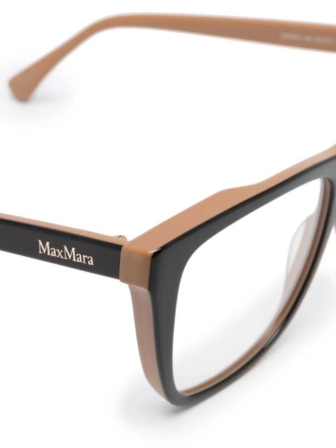 Max Mara Eyewear square-frame glasses - Brown