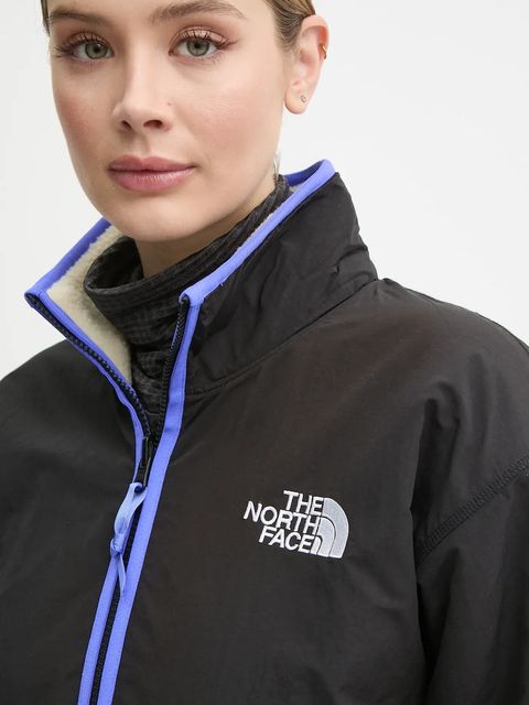 The North Face kurtka dwustronna TNF x Yinka Ilori kolor beżowy przejściowa NF0A89GK4D51