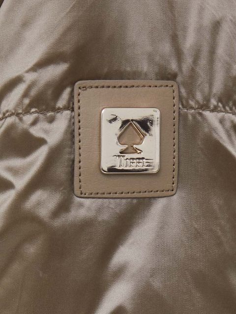 Tiffi kurtka puchowa damska kolor beżowy zimowa