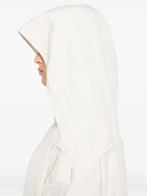 Jean Paul Gaultier high-neck pleated top - Neutrals