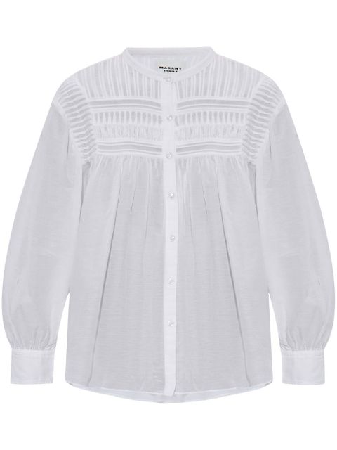 MARANT ÉTOILE Plalia shirt - White - zdjęcie produktu nr 1