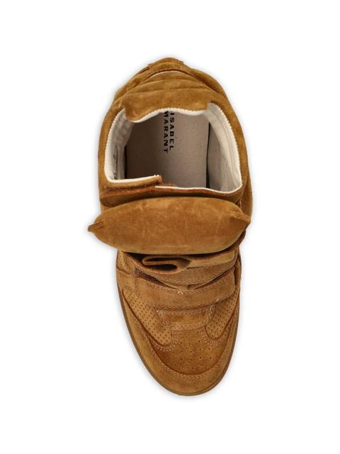 ISABEL MARANT Bekett touch-strap sneakers - Brown