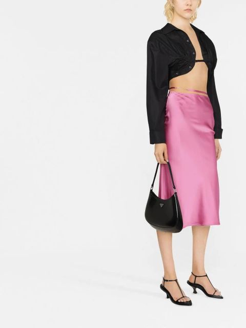 Jacquemus Le Papier bolero shirt - Black