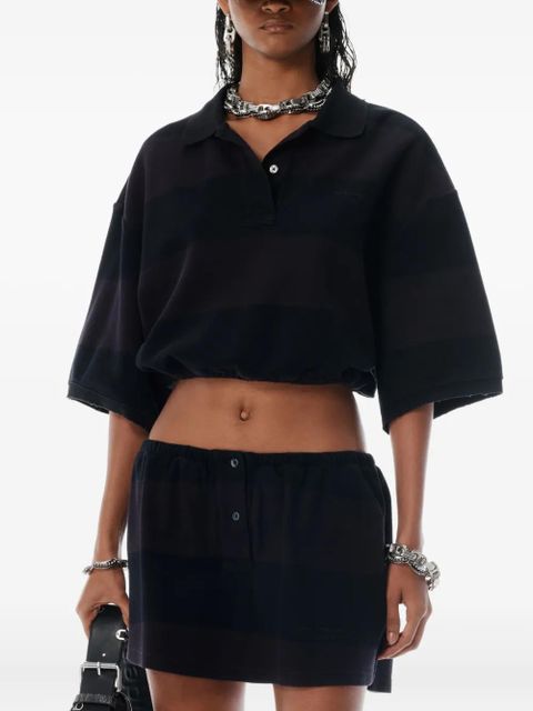 Alexander Wang elasticated-waist miniskirt - Black