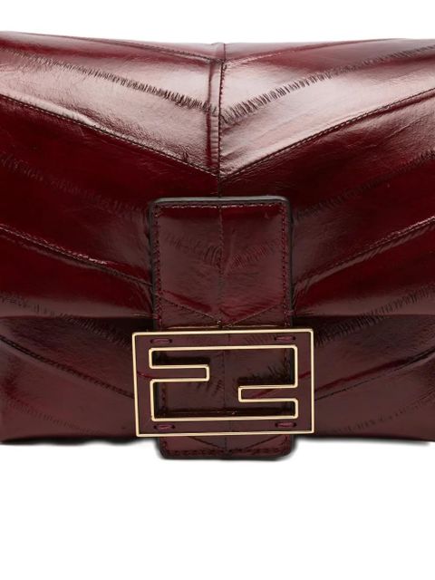 FENDI logo-plaque tote bag - Red