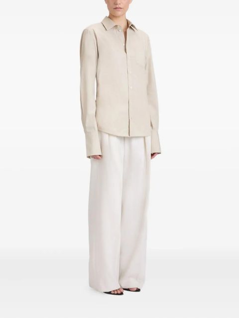 Victoria Beckham button-fastening shirt - Neutrals