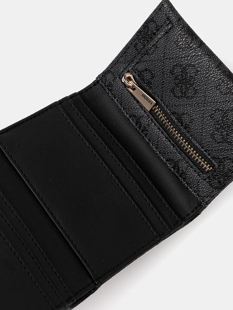 Guess portfel LAUREL damski kolor szary SWSG74 59138