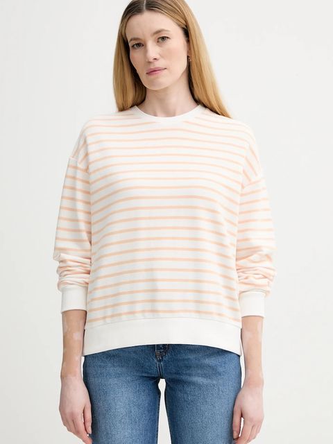 Marc O'Polo bluza bawełniana damska kolor pomarańczowy wzorzysta 5000007892 - zdjęcie produktu nr 1