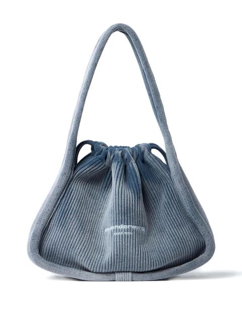 Alexander Wang smal Ryan drawstring tote bag - Blue