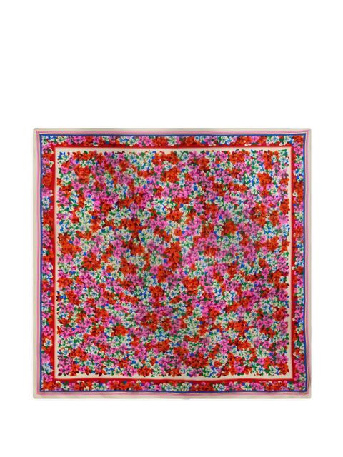 Essentiel Antwerp floral-print scarf - Pink - zdjęcie produktu nr 1
