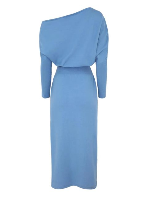 Simkhai Janese off-the-shoulder midi dress - Blue - zdjęcie produktu nr 2