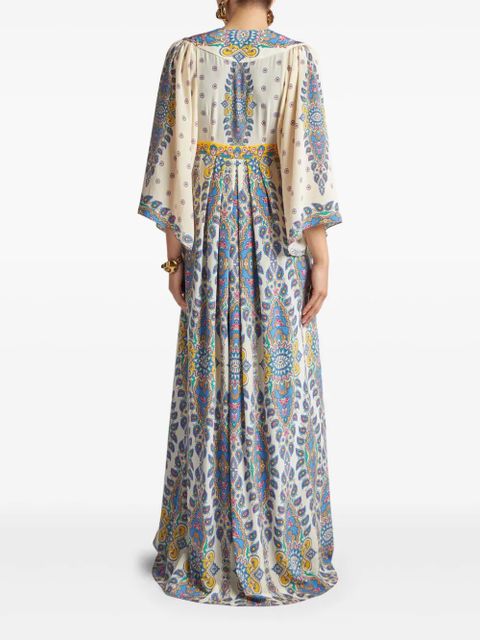 ETRO paisley-print maxi dress - White - zdjęcie produktu nr 2