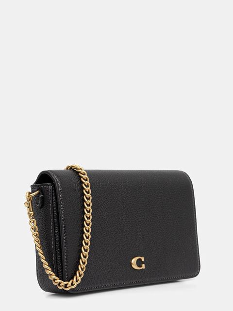 Coach torebka skórzana Mila Crossbody Bag With Signature Canvas - zdjęcie produktu nr 1