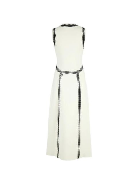 Johanna Ortiz Spiritual V-neck midi dress - Neutrals - zdjęcie produktu nr 2