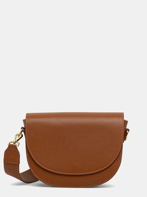 Answear.LAB torebka skórzana kolor brązowy - zdjęcie produktu nr 1