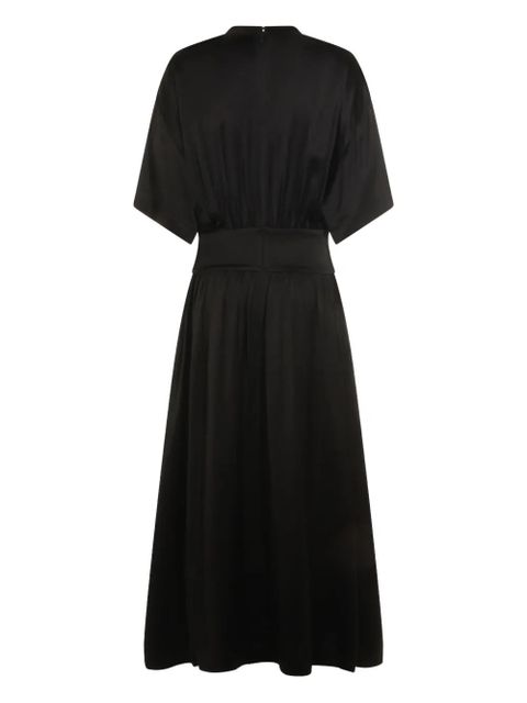 TOTEME short-sleeve maxi dress - Black - zdjęcie produktu nr 2