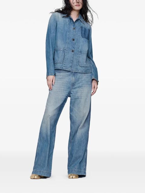 Maison Margiela denim shirt - Blue - zdjęcie produktu nr 2