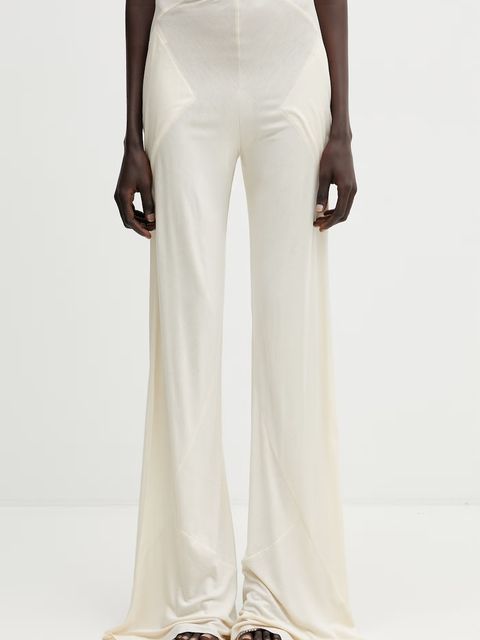 Rick Owens Lilies spodnie damskie z wiskozy Bias - zdjęcie produktu nr 1
